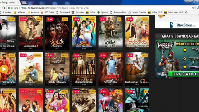 Watch movies online on todaypk