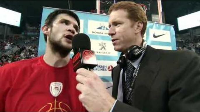 Final bwin MVP post-game interview: Kostas Papanikolaou, Olympiacos