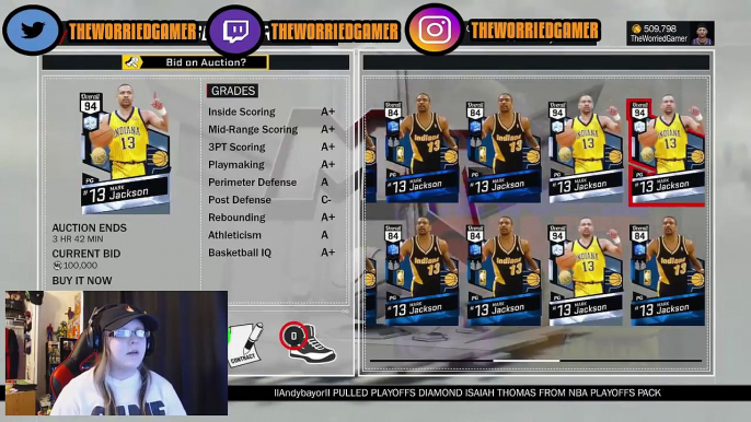 DIAMOND RALPH SAMPSON! 2 NEW DIAMONDS! NBA 2K17 PLAYOFF PACK OPENING!