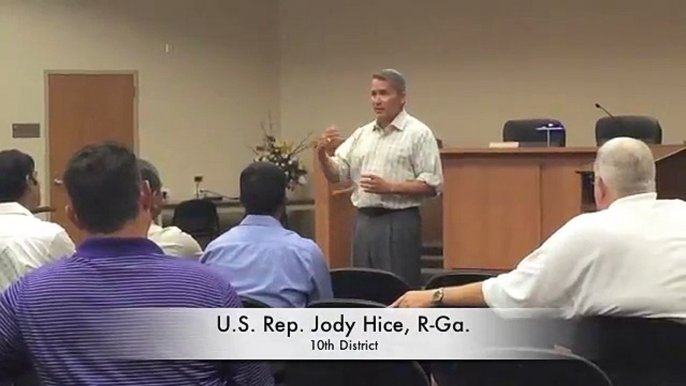 U.S. Rep. Jody Hice on Donald Trump