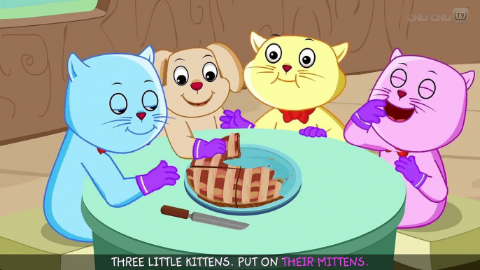 Three Little Kittens Went To The Park - Nursery Rhymes by Cutians™ | ChuChu TV Kids Songs