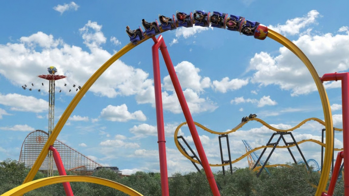 Six Flags Fiesta Texas présente Wonder Woman Golden Lasso Coaster