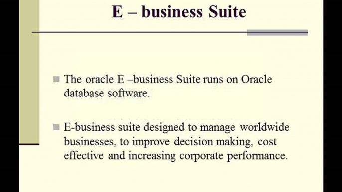 Top 3 Integration Features Of Oracle E-Business Suite |Oracle Training