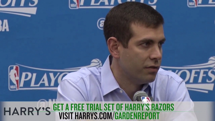 Brad Stevens on Kelly Olynyk, Dirty Player? Starting Amir Johnson