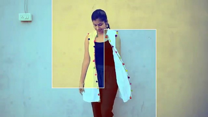 DIY   Recycle Old Kurti Into Shrug In Just 5 Minutes