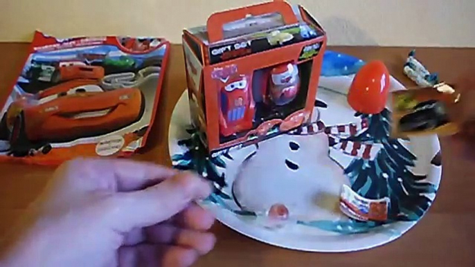 Bonbons Oeuf cadeau souris Ensemble autocollant jouet déballage Noël minnie surprise, oeuf surprise