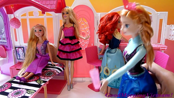 Conocido 2 baño de la casa de uno de los nuevos Muñeca Barbie y Elsa visitan la calabaza