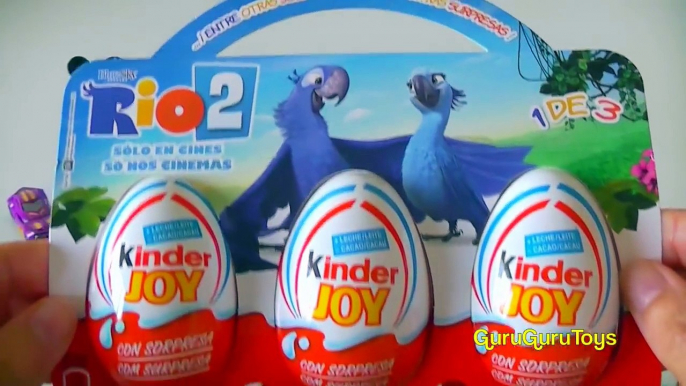 Collecte des œufs LEurope  dans film à Il jouets déballage Rio 2 12 sorcière kinder