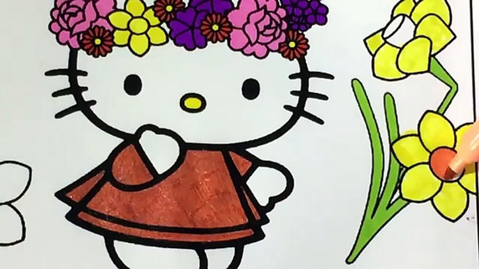 Hello Kitty - Coloring Book. Its Valentines Day Coloring!!!