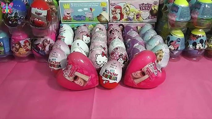 Petit mon poney jouets déballage vidéos et oeufs surprise Kinder rose poupée barbie