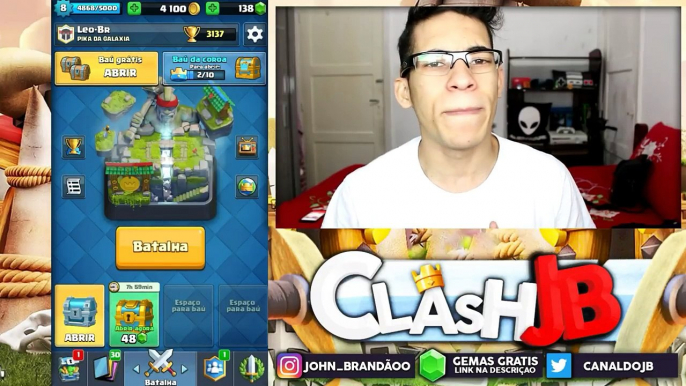 BUG PARA GANHAR CARTA LENDÁRIA DE GRAÇA FUNCIONA? TESTANDO AO VIVO NO Clash Royale