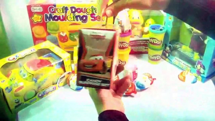 Des boites des œufs gelé géant mystère 55 surprise surprise playdoh mlp minecraft cars2 tr