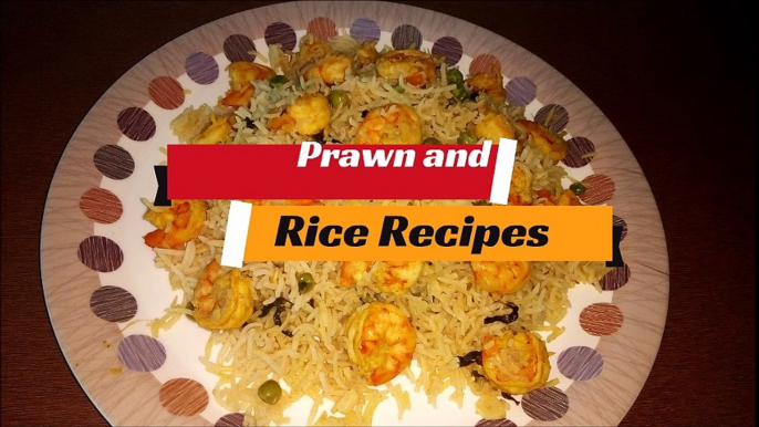 Prawn Pulao | Prawn and Rice Recipes | Coconut Milk Rice with Prawns and Green Peas