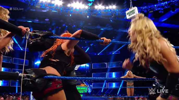 Naomi, Charlotte Flair & Becky Lynch vs. Natalya, Carmella & Tamina: SmackDown LIVE, June