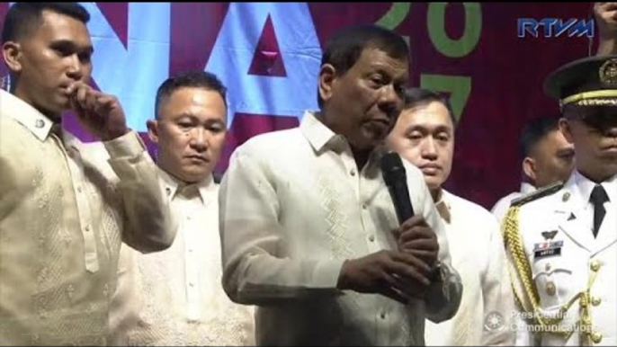 Duterte meets with left-wing protesters