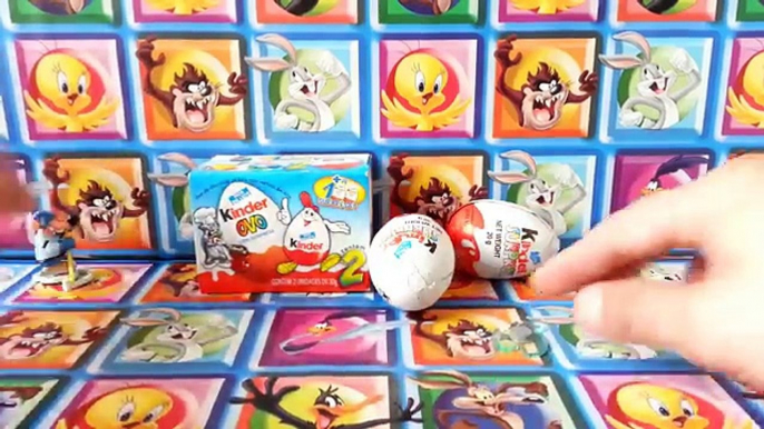 Dix Noël des œufs est est est ouverture notre Sammie kinder surprise kinder tree