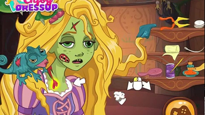 Мультик ИГРА Рапунцель: Зомби Проклятие - Cartoon GAME Rapunzel: The Zombies The Curse