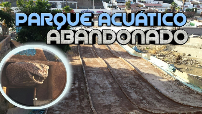 Exploro Solo Un PARQUE ACUATICO ABANDONADO - Exploracion Urbana LUGARES ABANDONADOS