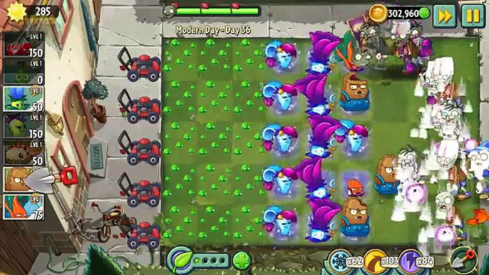 Plant vs Zombies 2 Modern day 36 Daves mold colonies New Extra Level