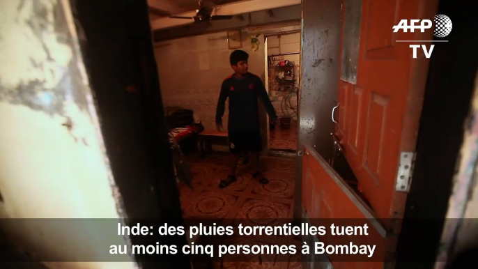 La mousson tue cinq personnes à Bombay