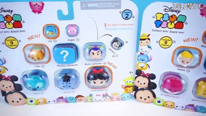 SAC aveugle mystère ouverture paquets séries empiler disney tsum tsum 2 | pstoyreviews