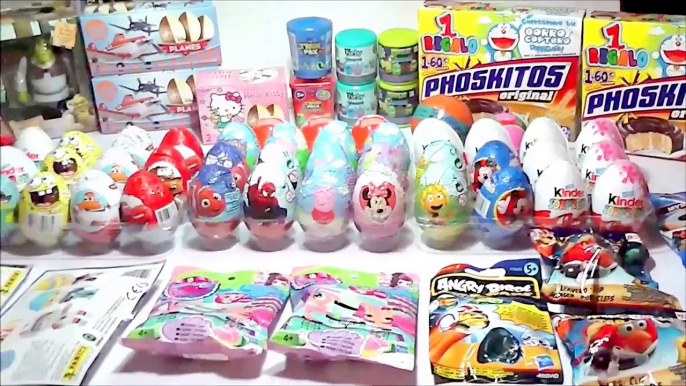 ♥ TROLLS ♥ 18 Huevos Sorpresa con juguetes y caramelos