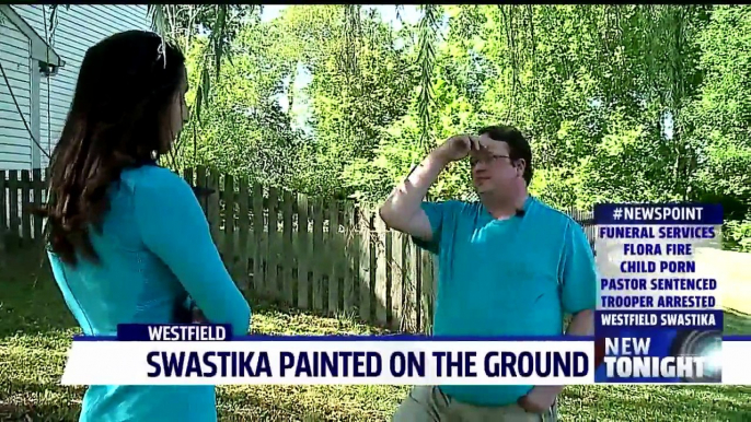 Son of Holocaust Survivor Shocked After Swastika Painted in Subdivision