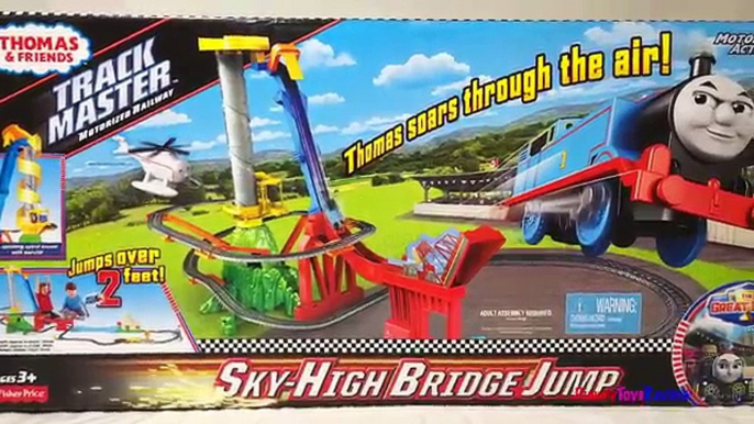 Et garçons pont pour amis saut jouet jouets Entrainer Thomas trackmaster sky-high playset kinder