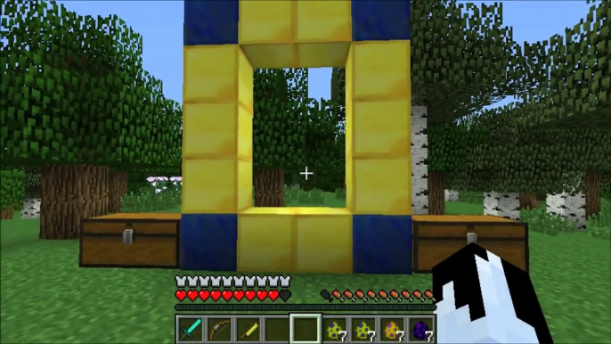 Una y una en un tiene una un en y Diamante dimensión cómo hacer escaparate el para Minecraft portal