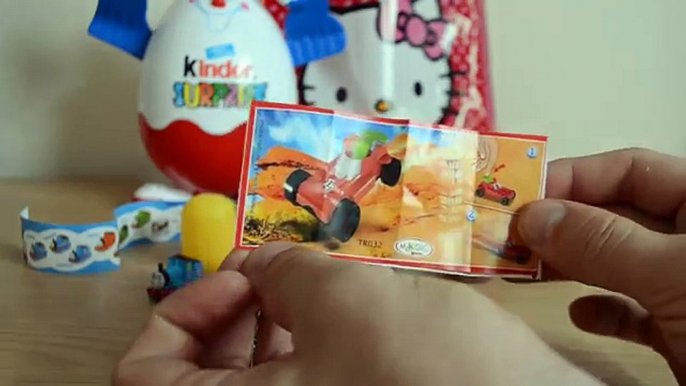 Et Chocolat Oeuf des œufs amis bonjour Salut minou sur ou réservoir le le le le la Surprise thomas toto kinder surprise