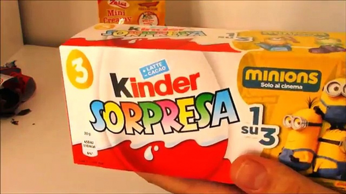 Dix des œufs domestiques Pennsylvanie patte homme araignée déballage Oeufs en chocolat kinder surprise surprise