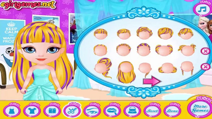 Baby Barbie Frozen Hair Salon – Best Barbie Dress Up Games For Girls And Kids