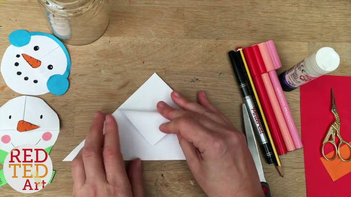 Easy Christmas Tree Bookmark Corner - Paper Crafts DIY - Easy Christmas DIYs