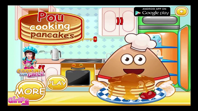 Have Fun with Baby Pou - Pou Real Cooking and Pou Cooking Pancakes - Funny Game for Kids