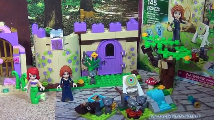 Un et un à un un à comparaisons Princesse examen Ensemble Rapunzel merida ariel lego disney lego disney