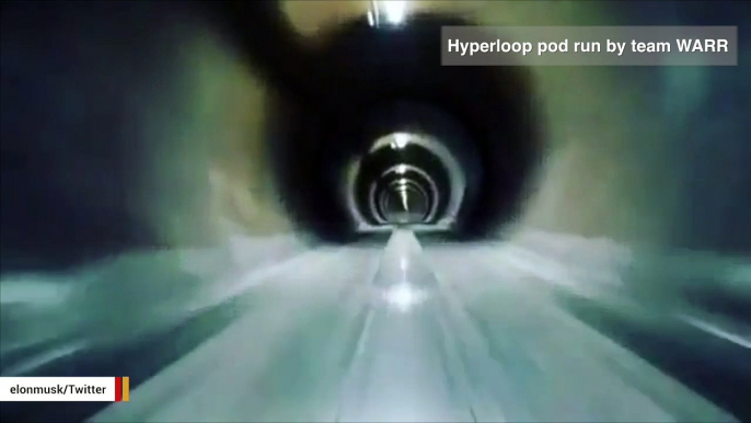 Elon Musk Tweets Video Of Hyperloop Pod Concept That Reaches 200MPH