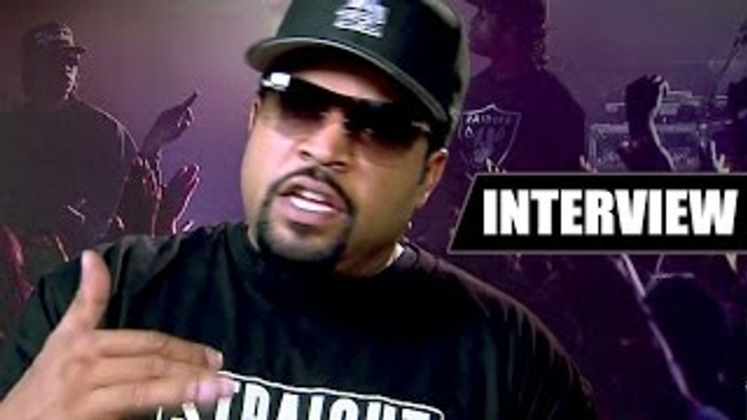 Ice Cube et son fils parlent du film NWA [INTERVIEW]