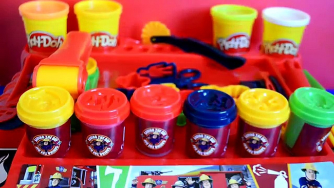 Play-Doh Fireman Sam Work Station Play-Doh ivities Fire engine Fire truck firemen WOW 2