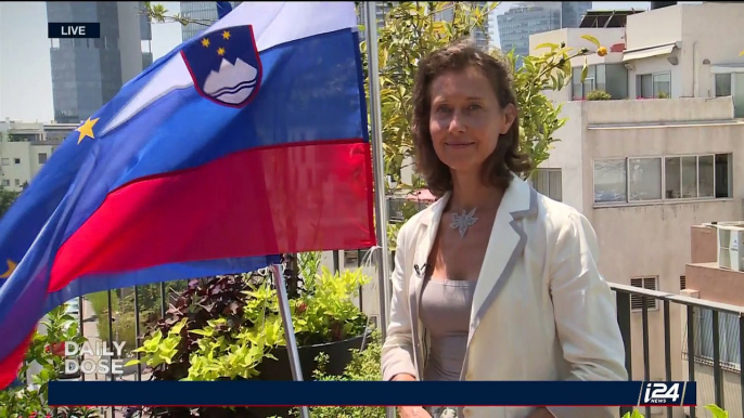 DAILY DOSE | Let's get to know Slovenia's Ambassador to Israel | Tuesday, August 29th 2017