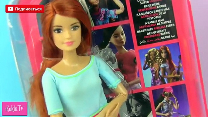 Aptitud hecho movimiento para para Barbie muñeca de dibujos animados de yoga dobles de lección de juguetes niñas barbie