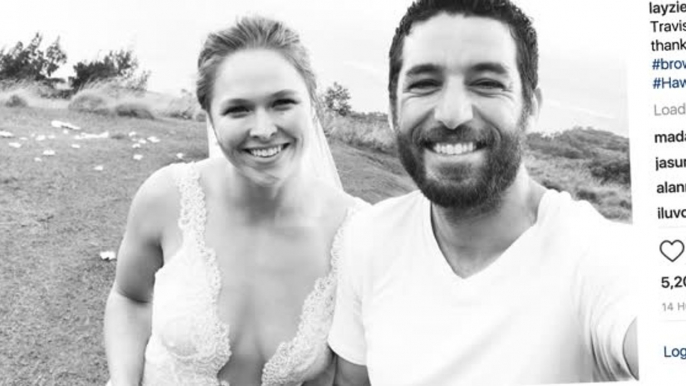 First Photo of Ronda Rousey on Her Wedding Day