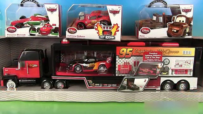 Disney Cars Camion Mack Truck Carbon Racer Launcher Lanceur Flash McQueen Jouet Review Rel