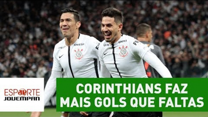 Corinthians faz MAIS GOLS QUE FALTAS e ENCANTA!