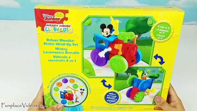 Les couleurs enfants Apprendre souris coureurs tout petit jouets liquidation mickey club-house Mouska-maker roadster