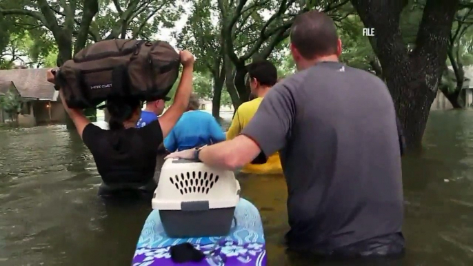 Woman Delivers Baby After Fleeing Houston Before Harvey