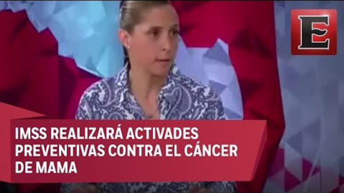 IMSS realizará actividades para combatir el cáncer de mama