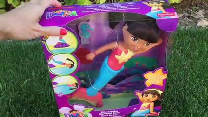 Mermaid Dora The Explorer Dive & Swim Doras Mermaid Adventures Dora Sirena Nadadora Fishe