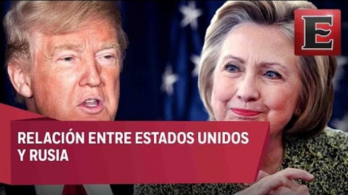 Hillary y Trump hablan sobre la relación con Rusia / Tercer debate Hillary Clinton y Donald Trump