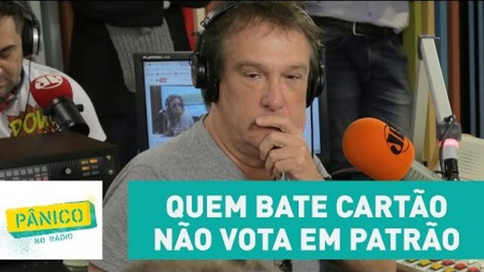 "Eu não sou patrão, eu sou CLT", afirma Emílio Surita | Pânico