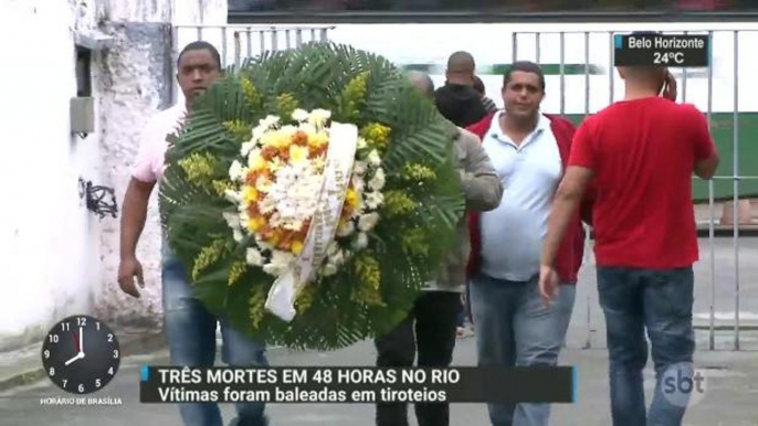 Em dois dias, três pessoas morreram baleadas no Rio de Janeiro